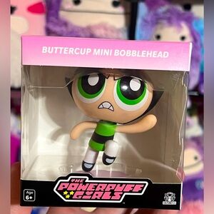 The PowerPuff Girls BobbleHead Buttercup  NIB